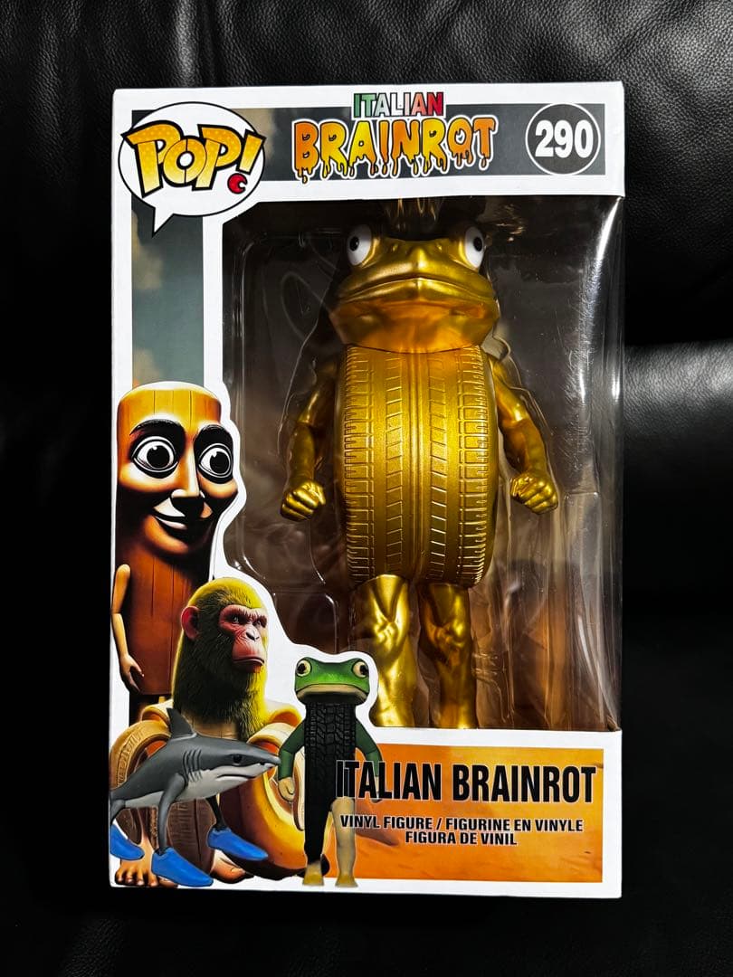 新品★イタリアンブレインロット ゴールドフィギュアセット