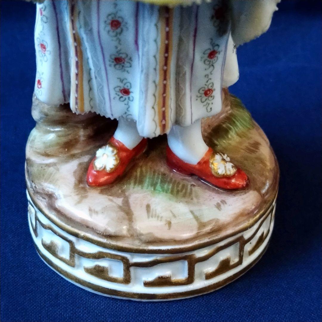 ✤1924年以前マイセン(Meissen)フィギュリン✤『葡萄の収穫』✤