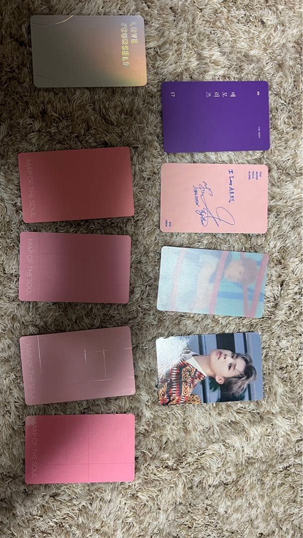 BTS トレカ　トレカケース　パスケース等