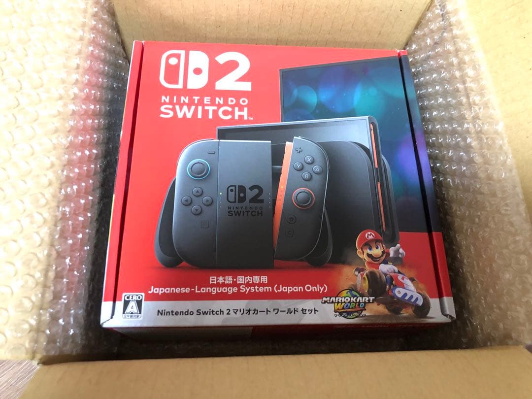 Nintendo Switch2 日本語・国内専用 マリオカートワールドセット