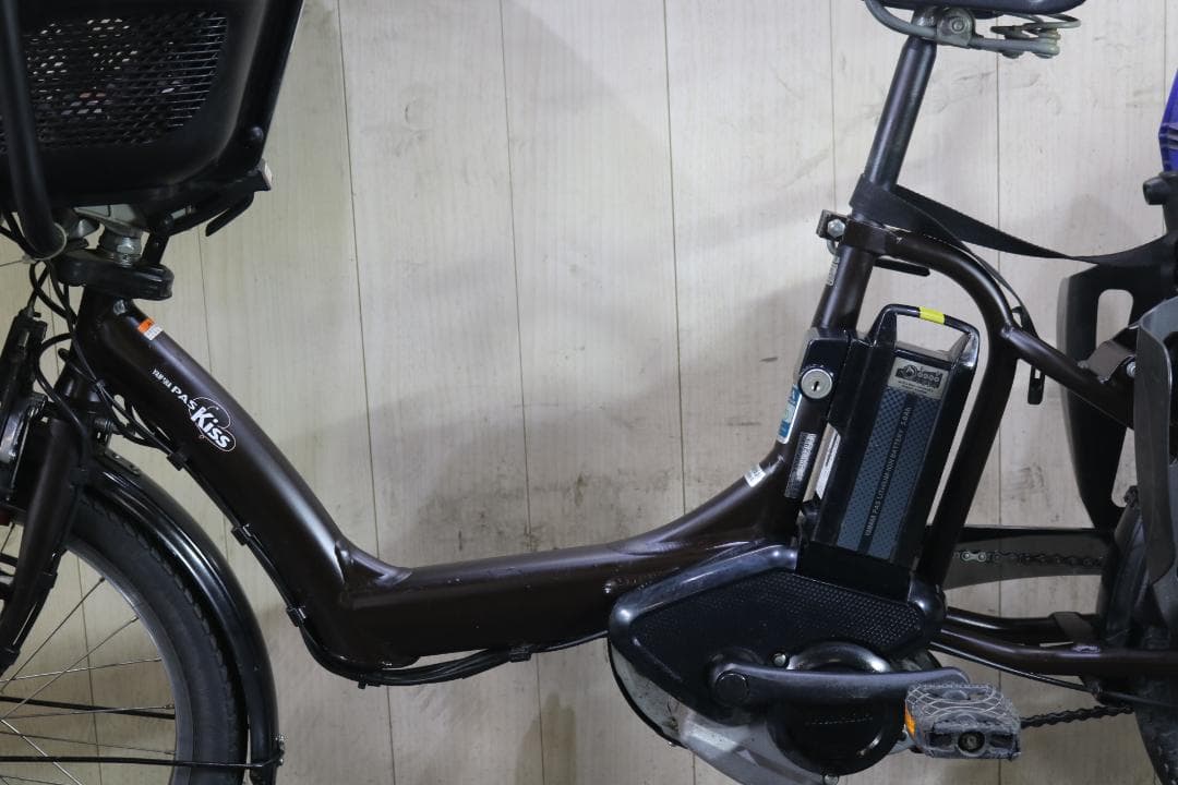 ヤマハPAS Kiss miniX863-2003 20型8.7AH 無光沢茶色