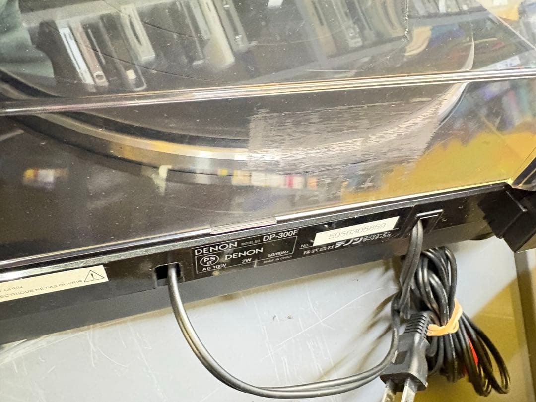 DENON DP-300F フルオート・レコードプレーヤー
