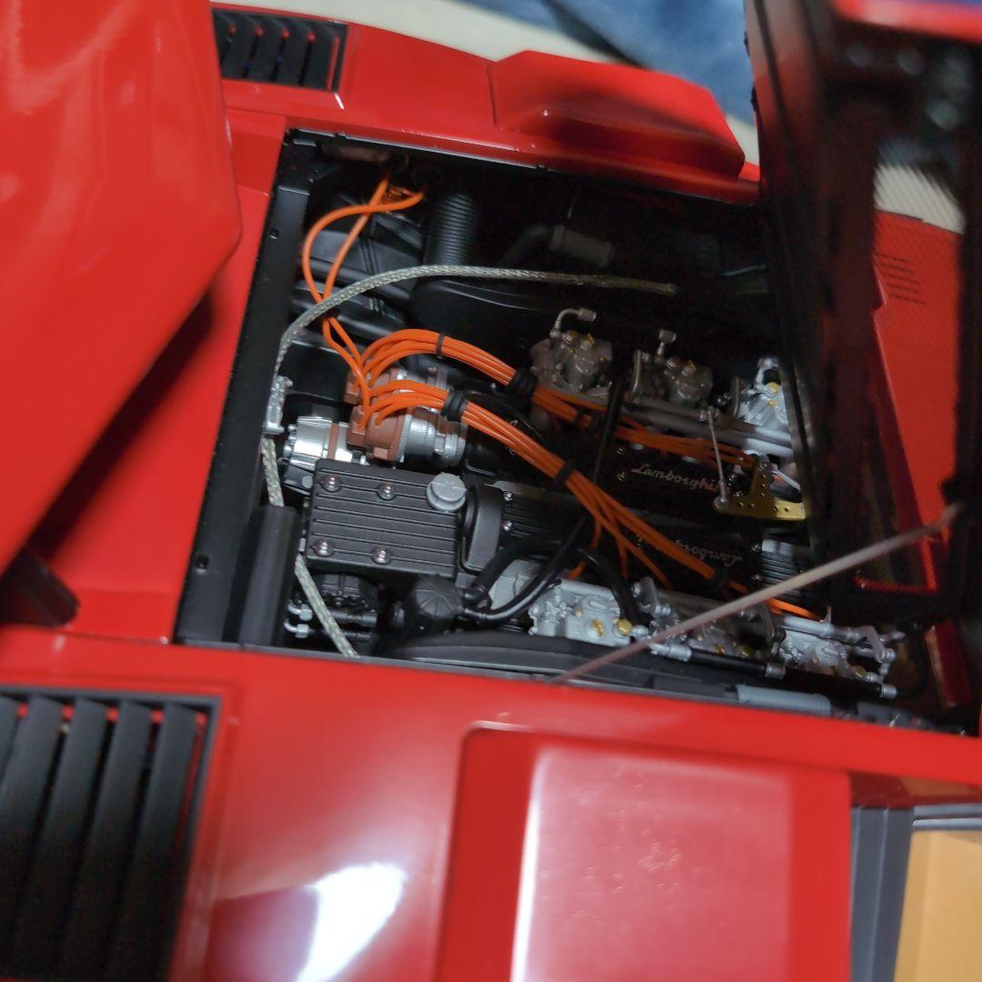 ディアゴスティーニの ランボルギーニLP500S 1/8ダイキャストモデル