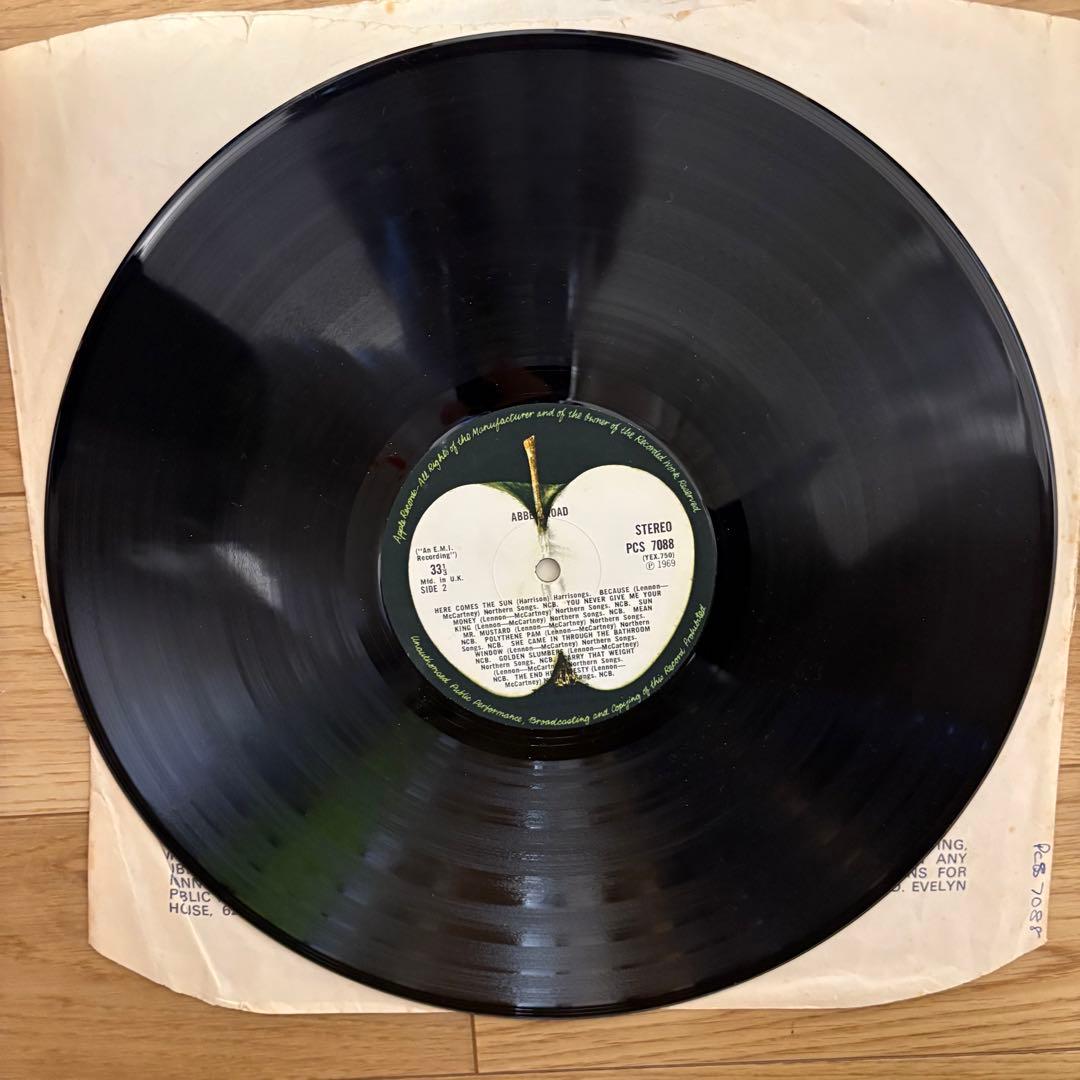 【超メガレア極美品！】ビートルズ/アビーロード　UKオリジナル　初回マト2/1