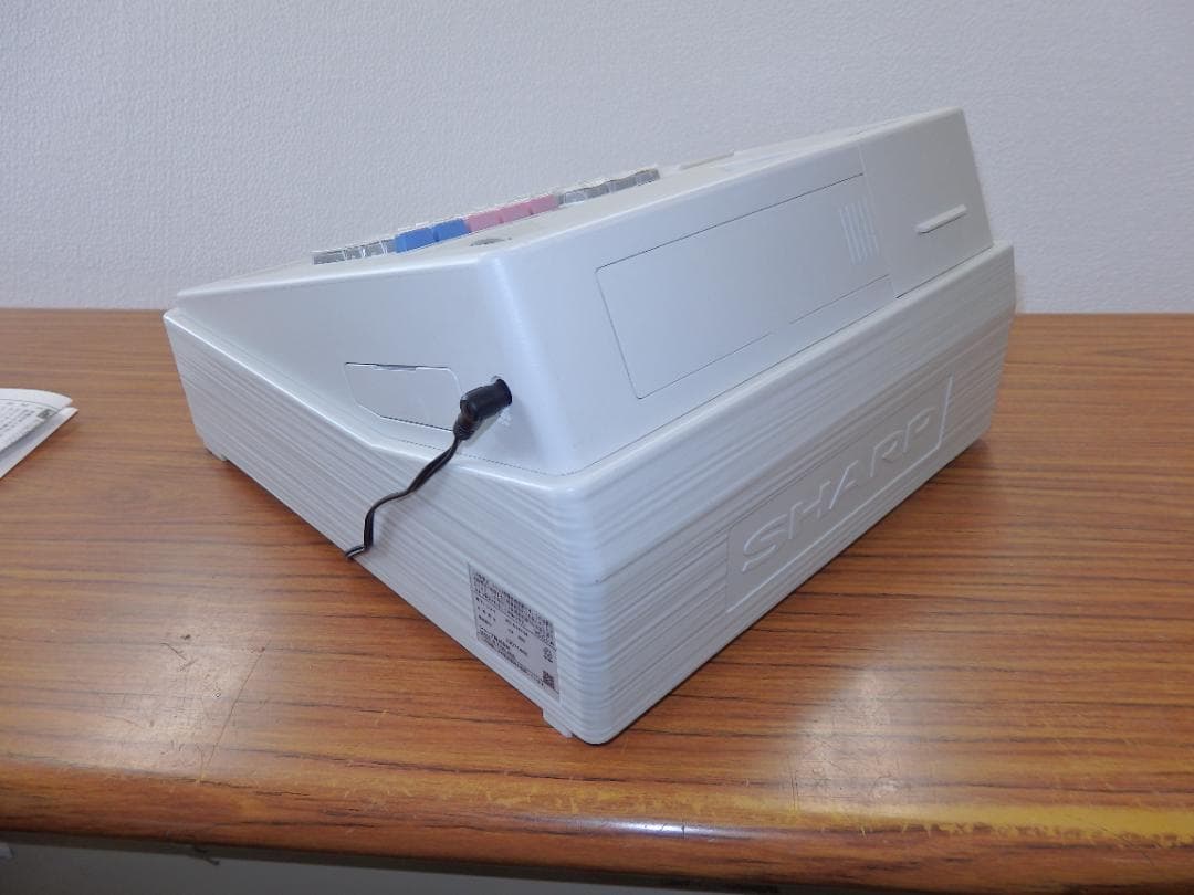 7110 設定無料 SHARP XE-A147-W 電子レジスター 2022年製