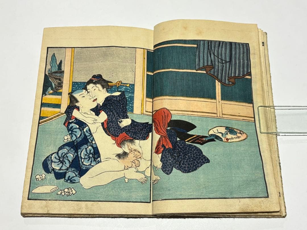 「幾夜の夢恋迺徒然」歌川国磨画 揃3冊|艶本 春画 浮世絵 和本 江戸時代