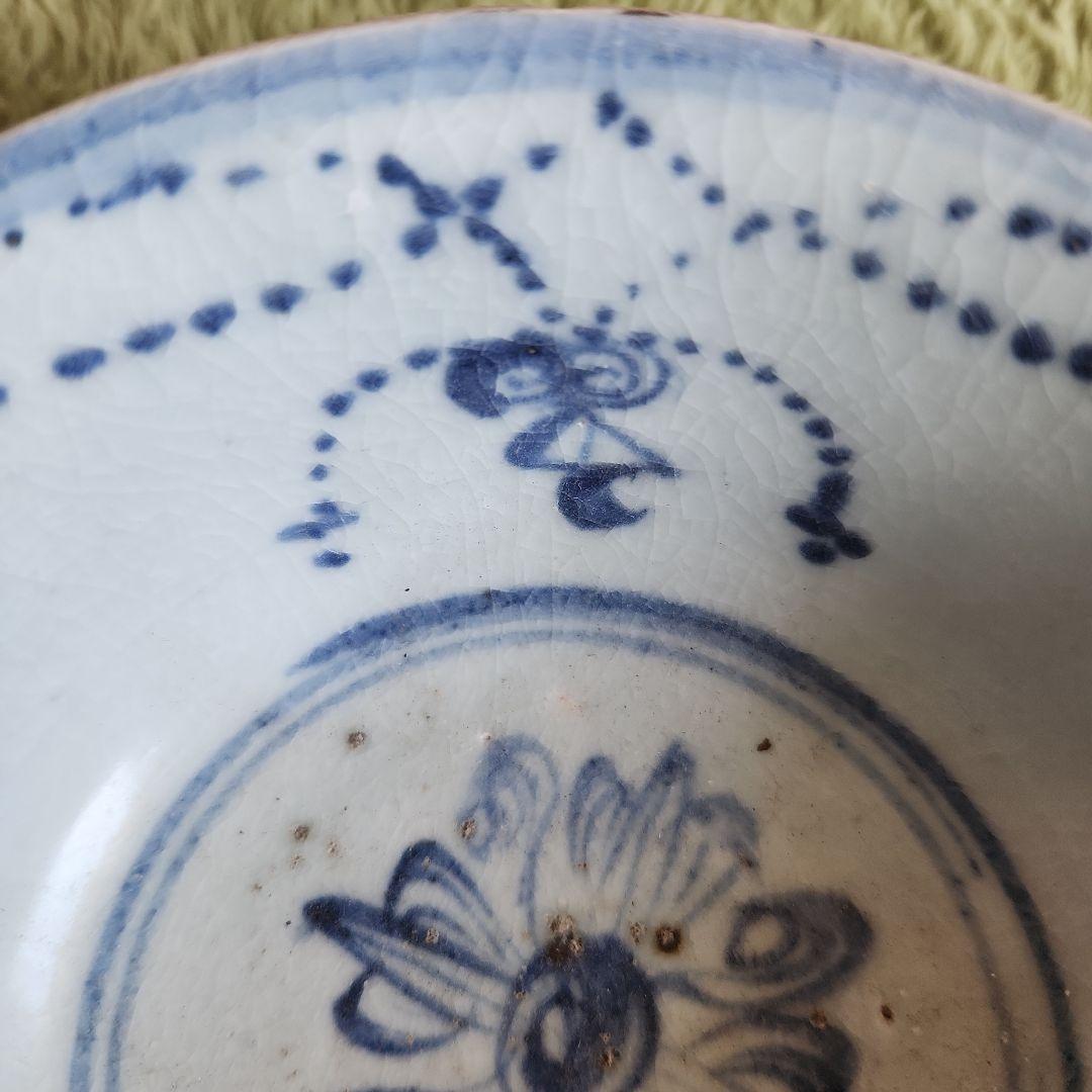 中国明朝中期頃の染付け碗