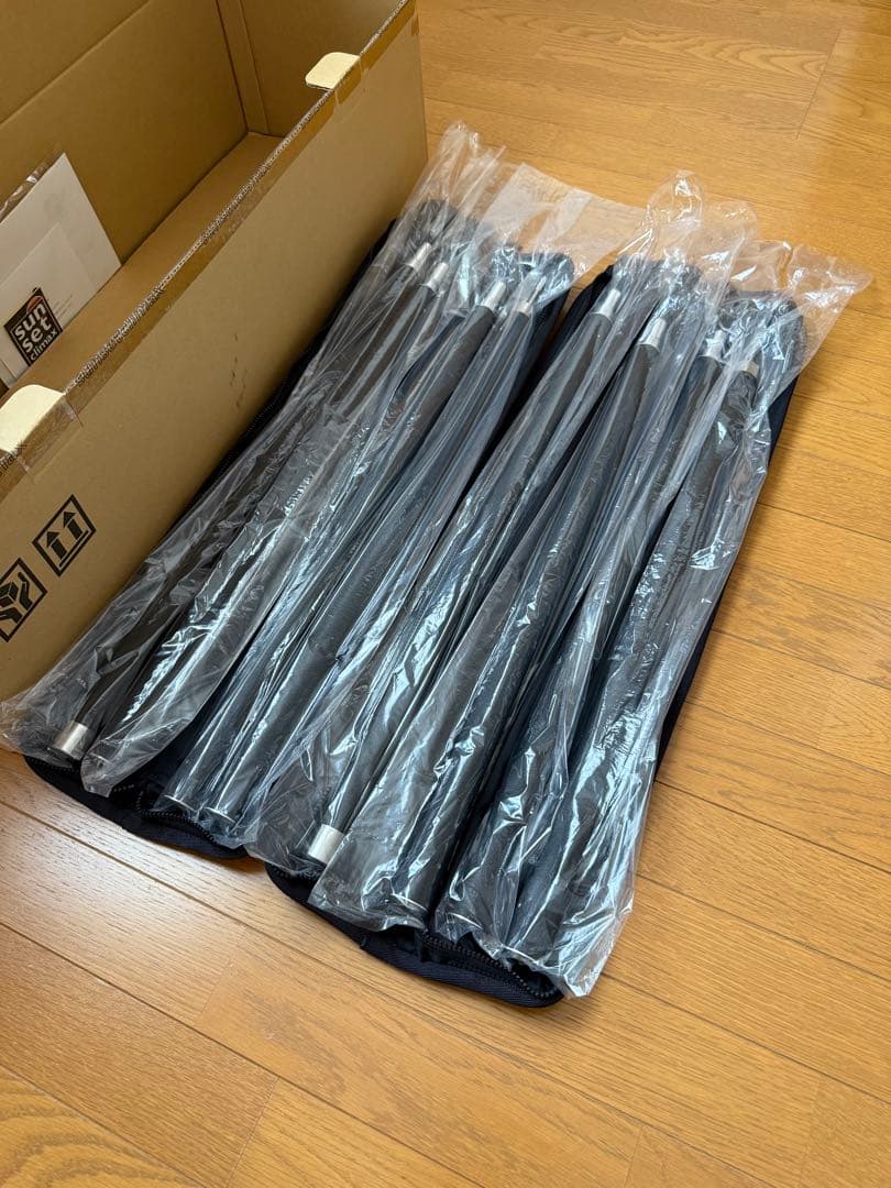 sunsetclimax Pole 2.4 Wrinkle Black 極美品