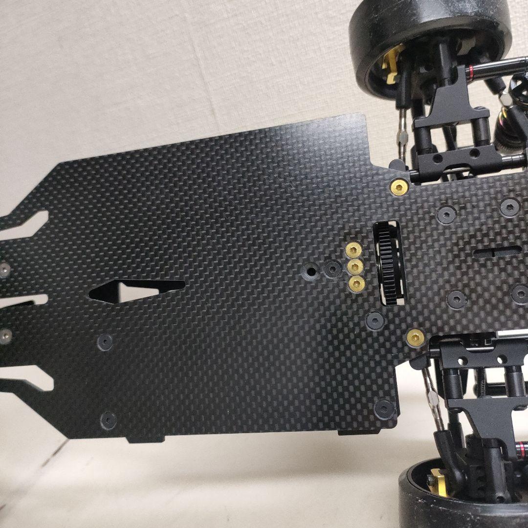 【走行少】シバタ GRK5ドリフトシャーシ、オプション多数装備、部品多数付き