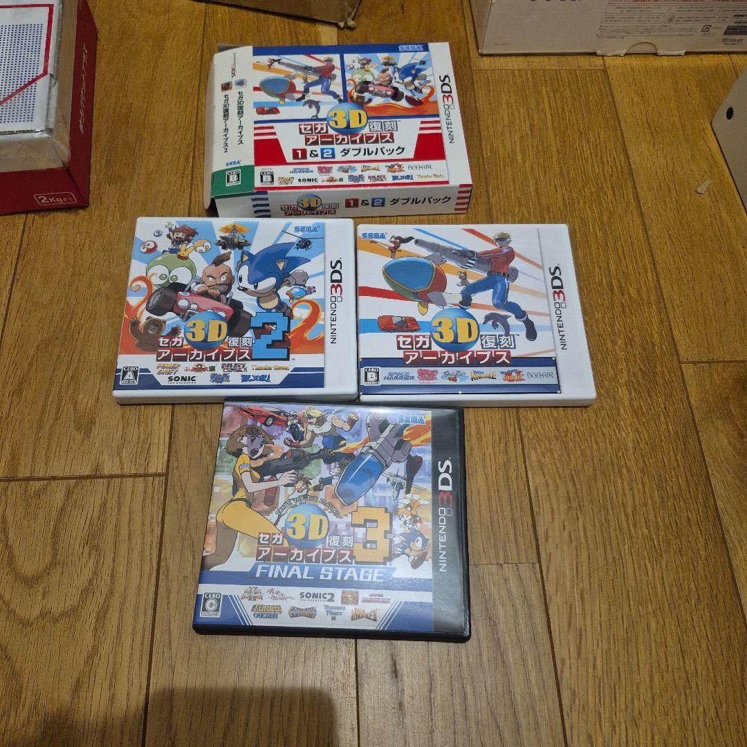 セガ3d 復刻アーガイブス　1 2 3 フルセット　3ds ソフト　1382BK