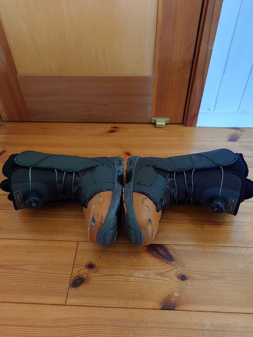 美品　RIDE スノーボード　スノボー　ブーツ　LASSO ダブルボア