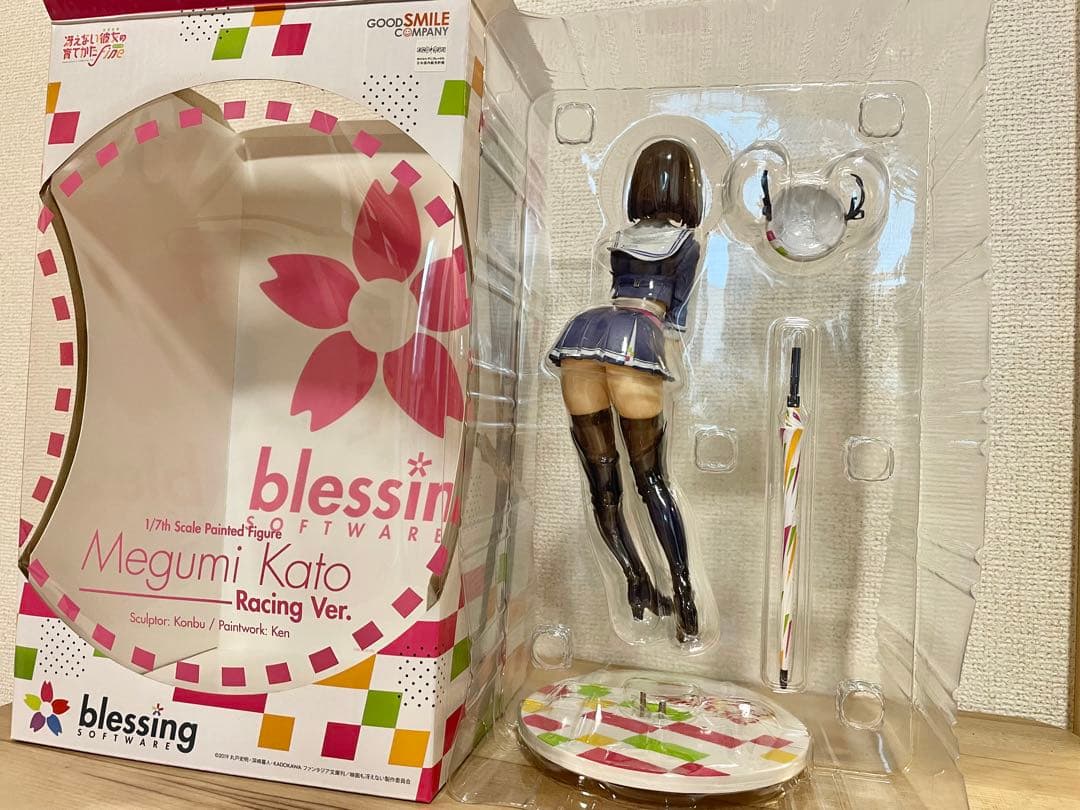 冴えない彼女の育てかた Fine 加藤恵 レーシングVer. フィギュア　開封品