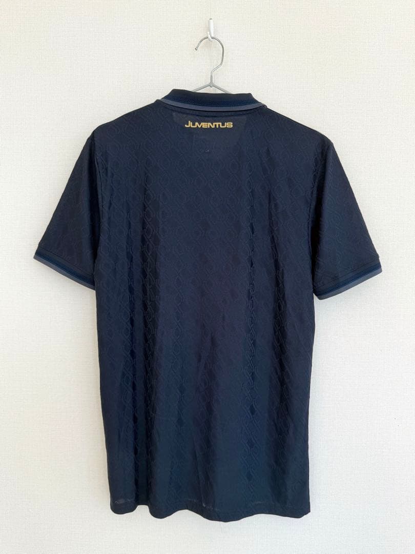 adidas JUVENTUS ネイビー シャツ SLIM FIT