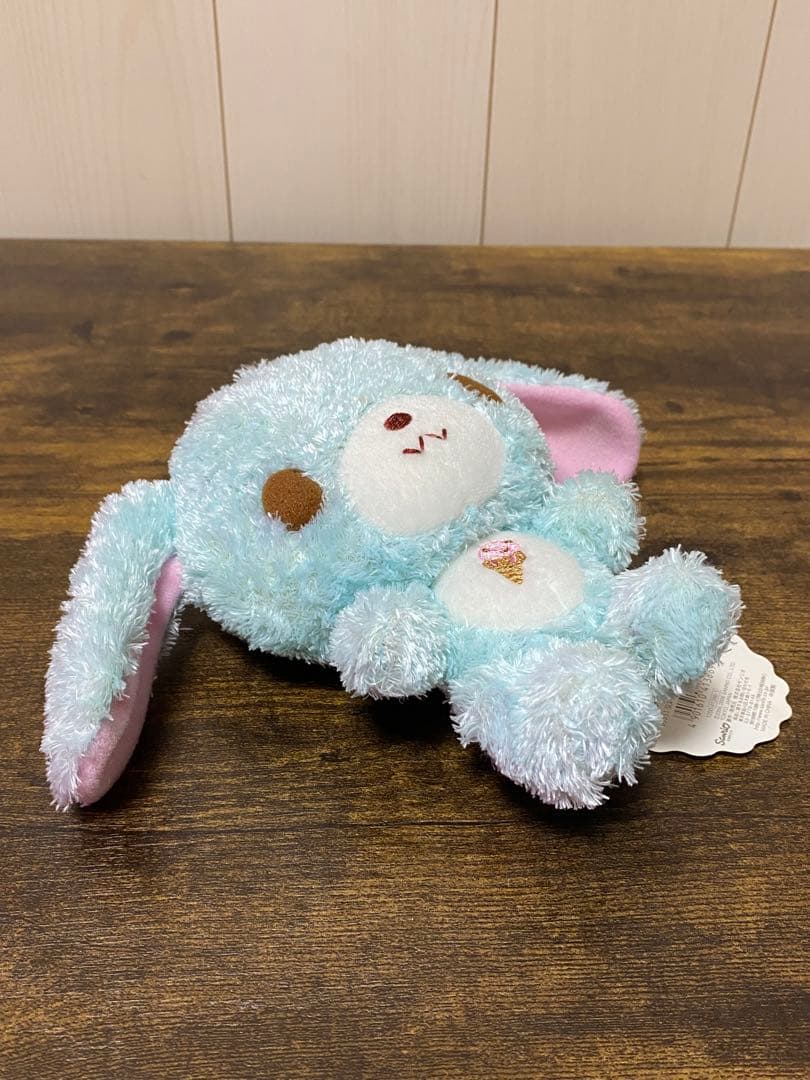 シュガーバニーズ　ぬいぐるみ　ミントうさ　ミントシシュウ　刺繍　サンリオ