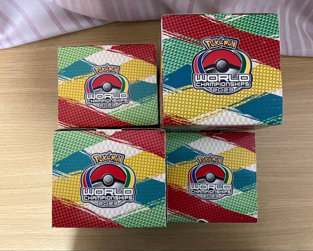 新品未開封　ポケモン2023WCS横浜限定　ポケモンフィギュア　全4種セット