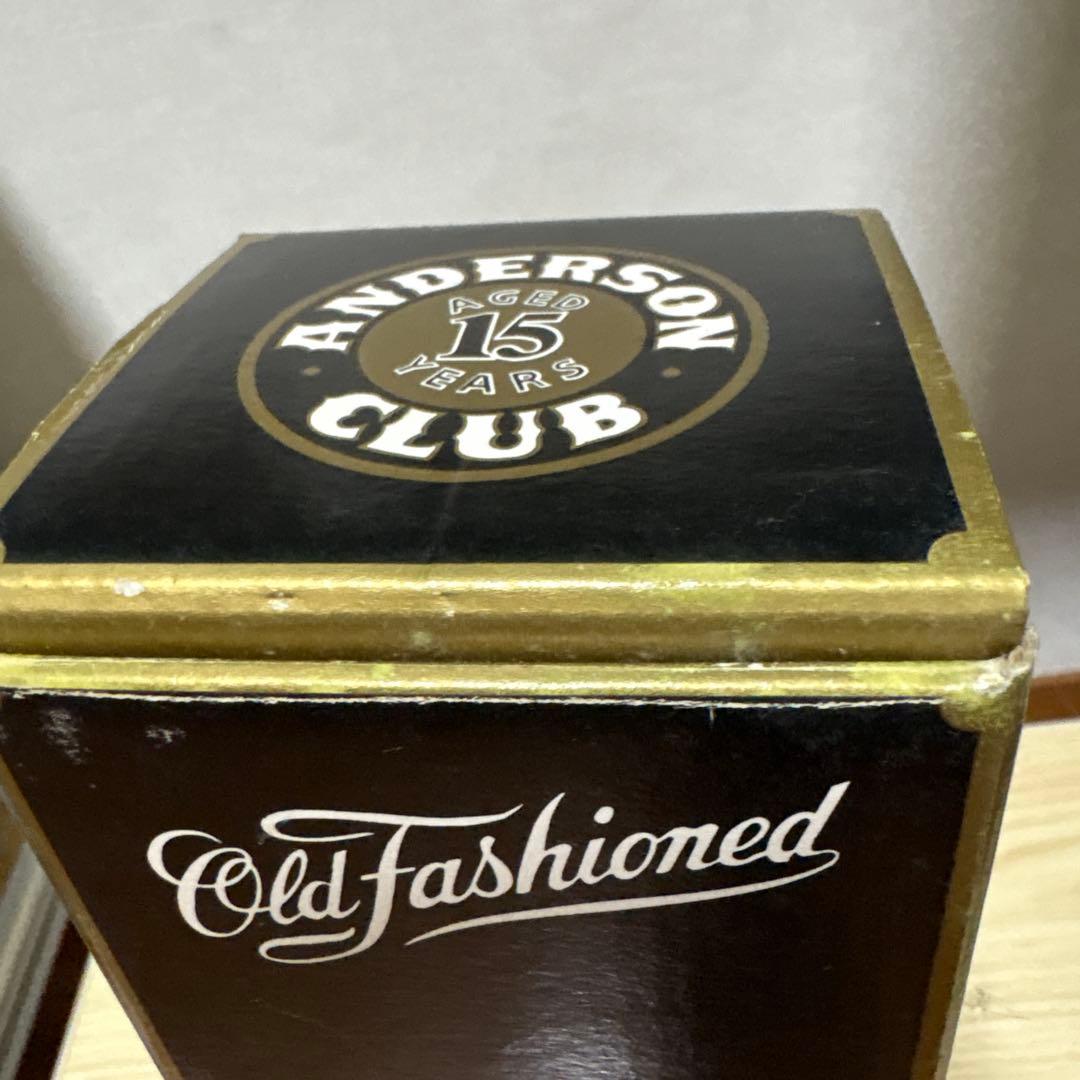 未開栓 アンダーソンクラブ 15年 750ml 43%