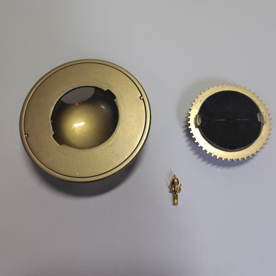 日清カップヌードル純金K24 UFO宇宙人　すごいぞU.Tフィギュア