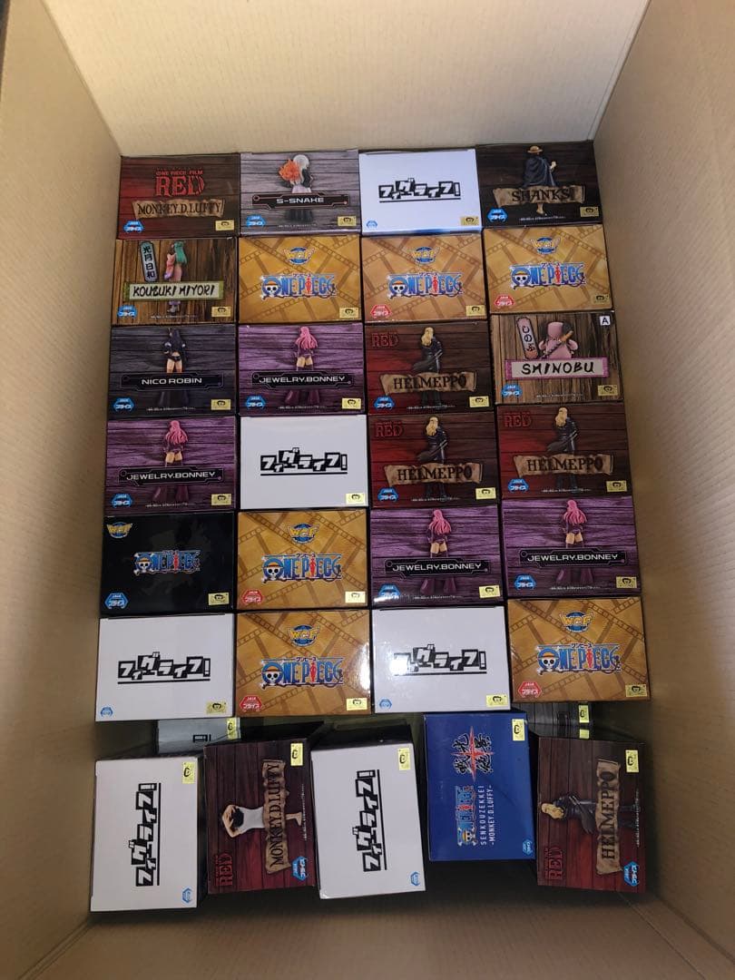 ワンピース　フィギュア　ワーコレ　エッグヘッド　ニカ　ギア5 小箱　98個