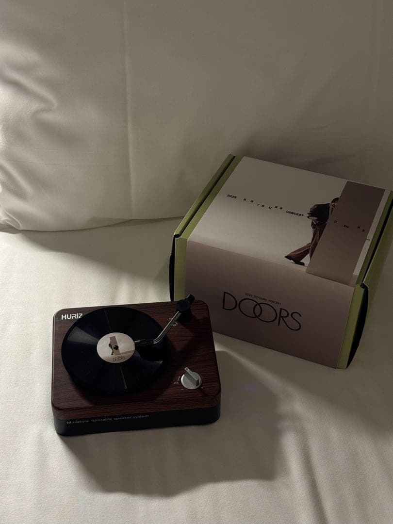 NCT ドヨン DOORS グロパ特典　レコードプレーヤー