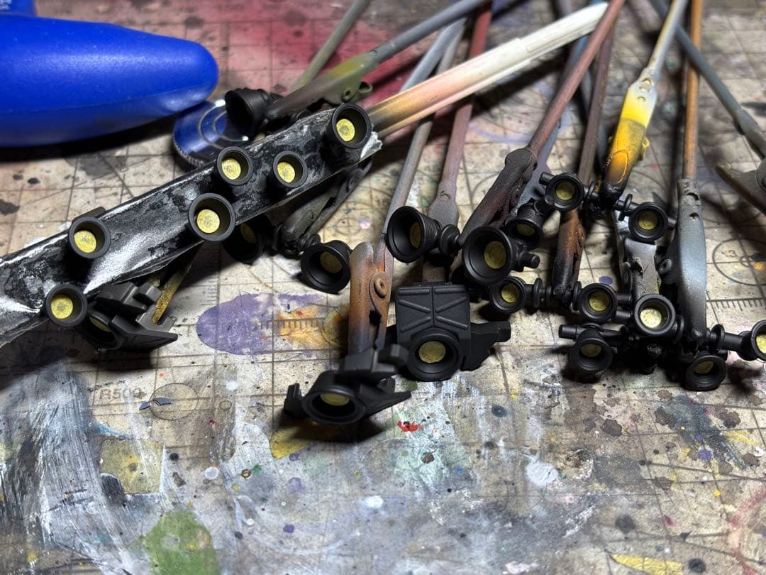 HGリックドムGQ 塗装済み完成品