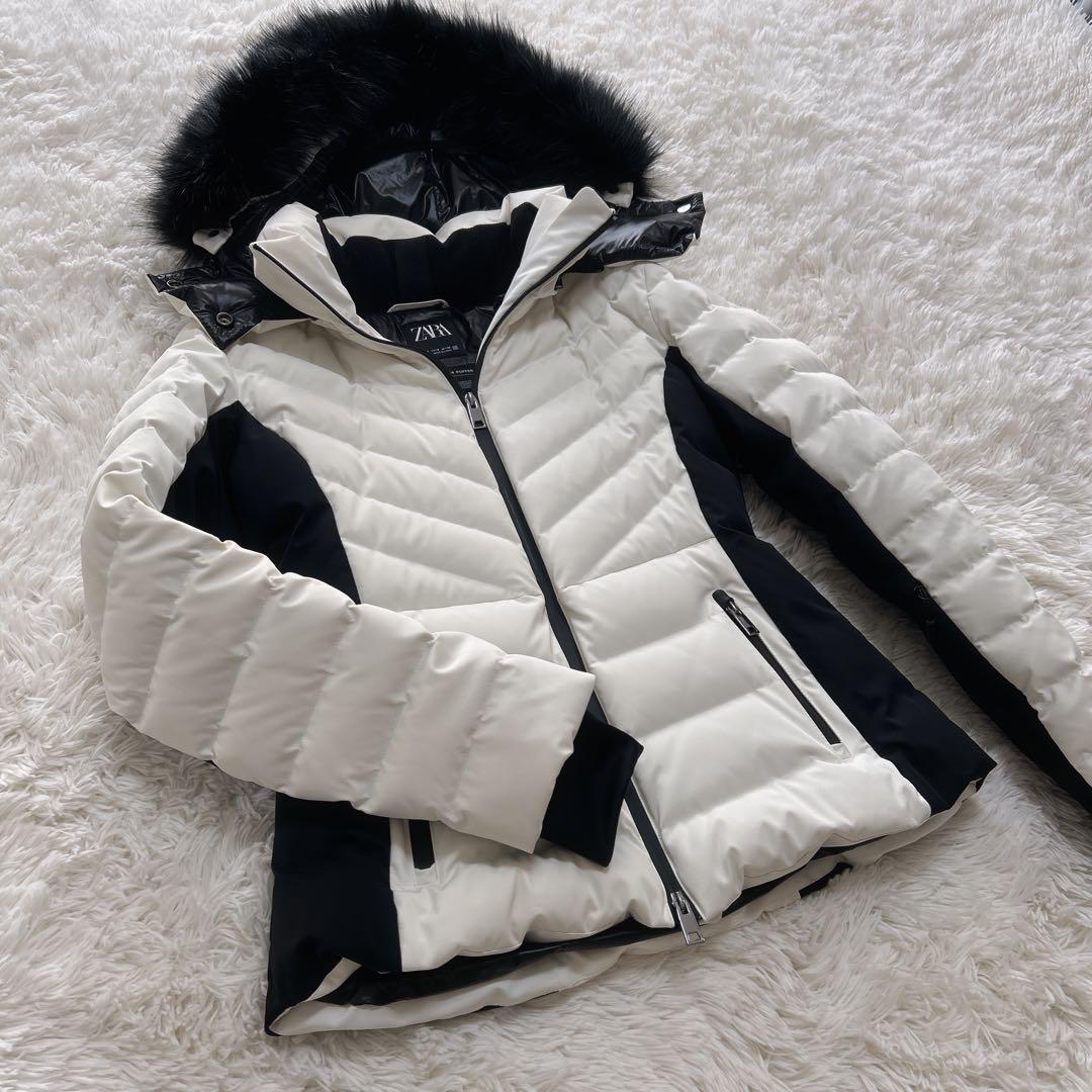美品 ZARA SKI COLLECTION スキーウェア　ダウンジャケットM