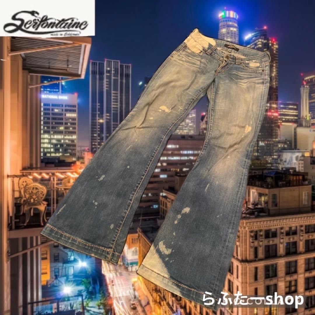 希少レアB'z 稲葉さん　OCEAN PV着用柄違い　セルフォンティーヌジーンズ