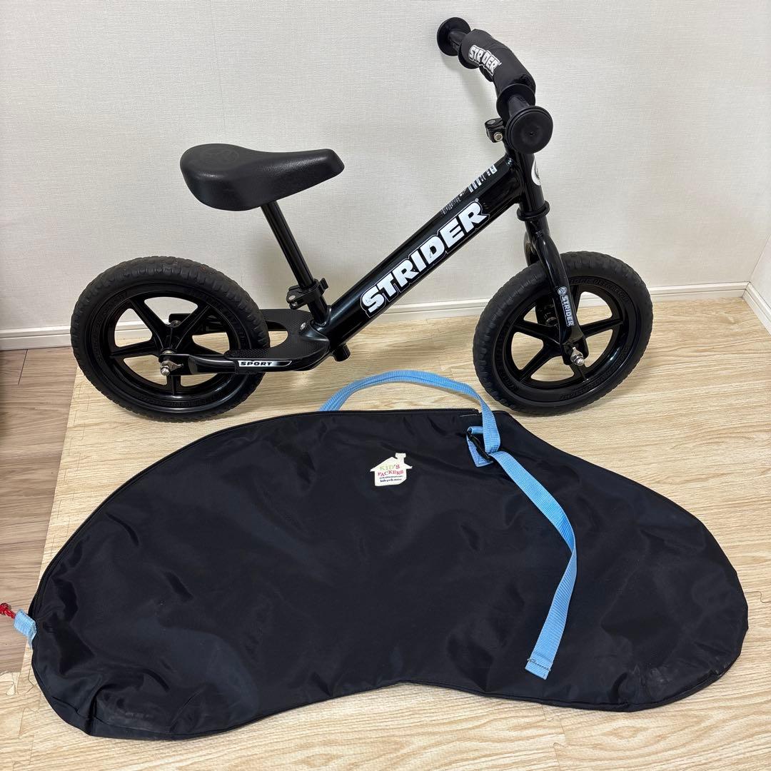 STRIDER G-STRIDER ブラック 12インチ バランスバイク