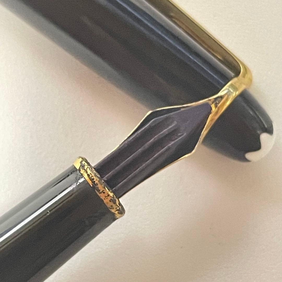 【実用品】MONTBLANC マイスターシュテュック 144 万年筆 14K