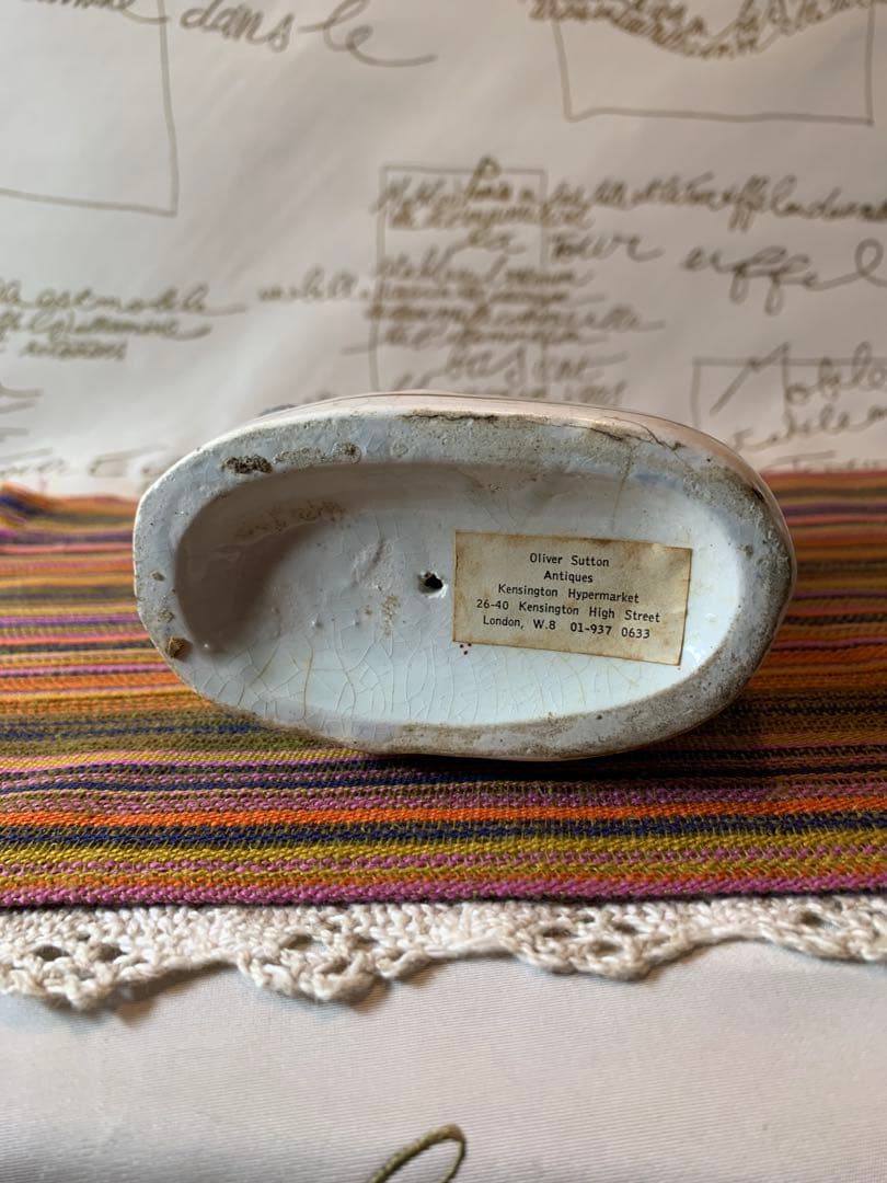 イギリス製　アンティーク　ケンジントン・ハイパーマーケットのレアな馬のペア置物！