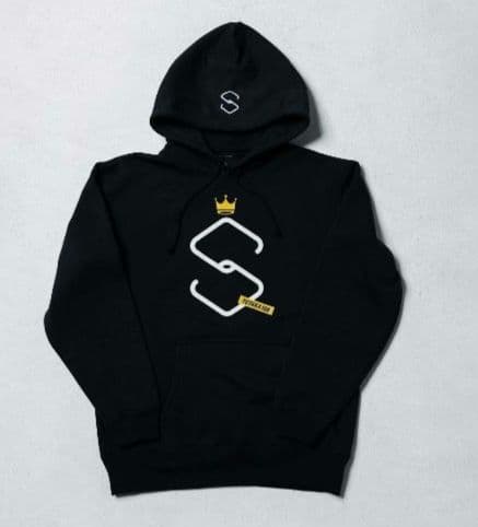 斎藤裕　Sケージ プルオーバーフーディー　ステッカー付き