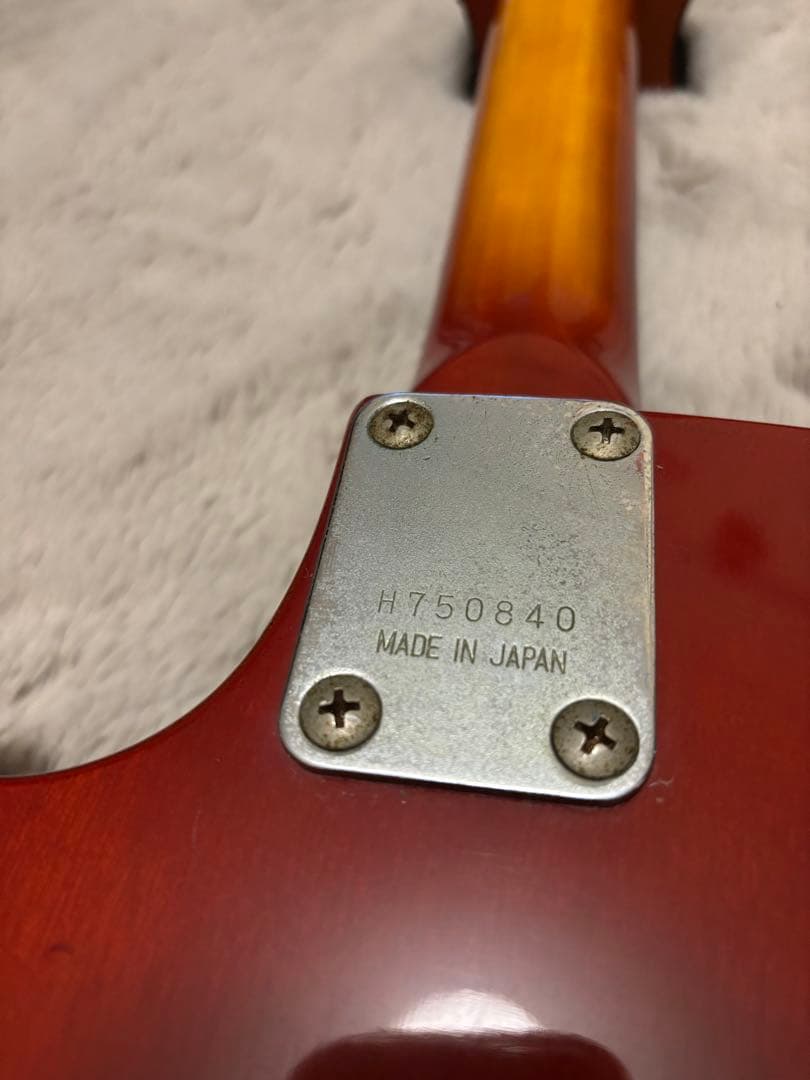 【ビンテージ】 Greco EG480r 75年製レスポール　超良フレイムトップ