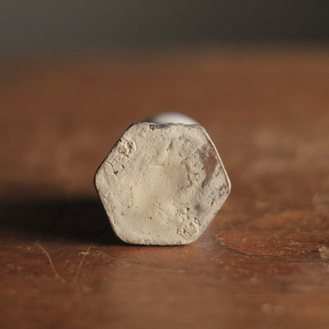 京阿蘭陀 筒盃 酒器 古美術 古道具 アンティーク