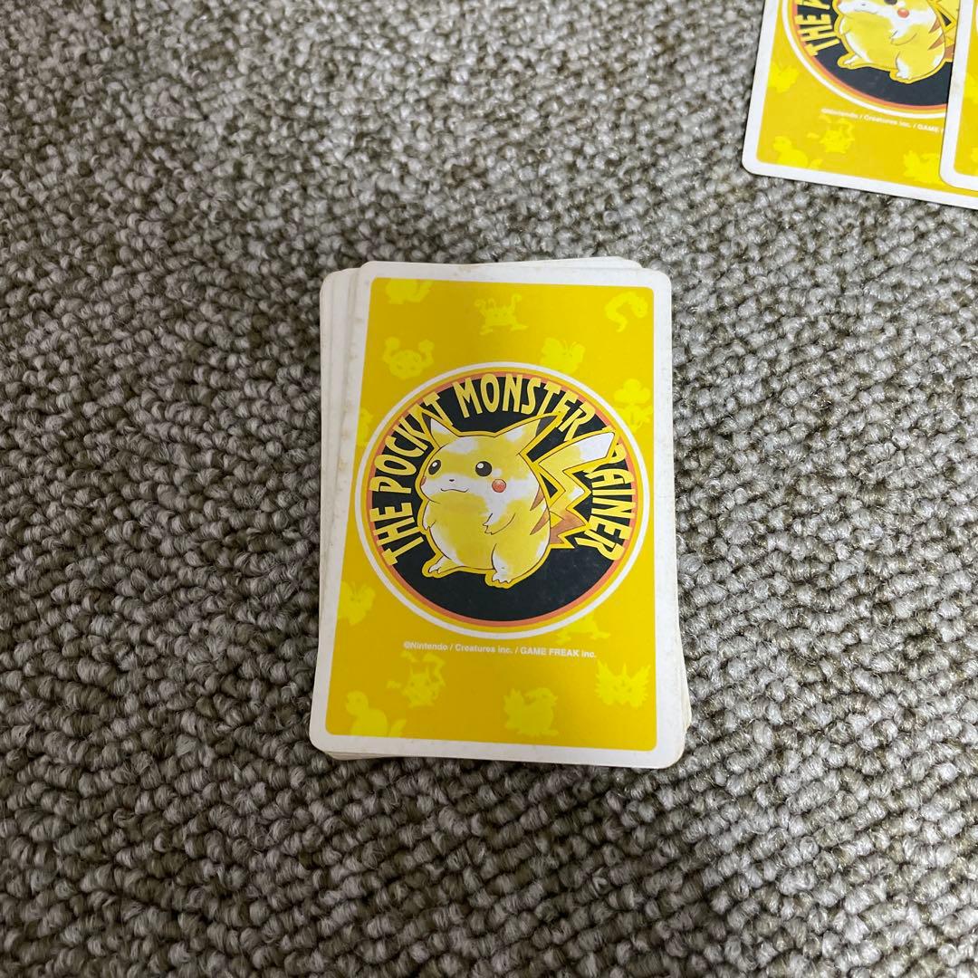 ポケットモンスター　ピカチュウバージョン　トランプ