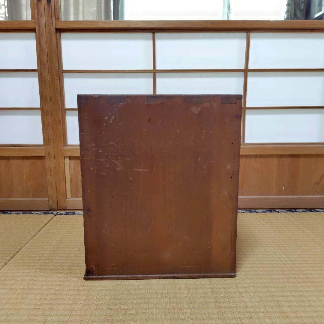 アンティーク ３段チェスト コンパクト タンス 年代物 お洒落 オシャレ 和風