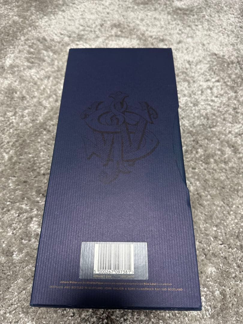 ジョニー・ウォーカー ブルーラベル 1000ml ボックス入り 未開封