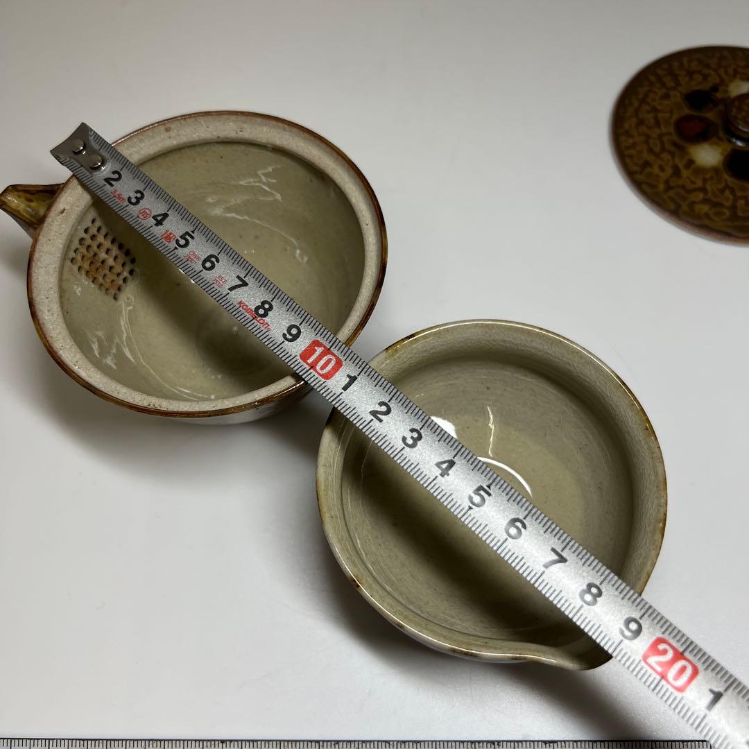 十二代　高取八仙　煎茶器揃　共箱　東Y7-0821①タサオ