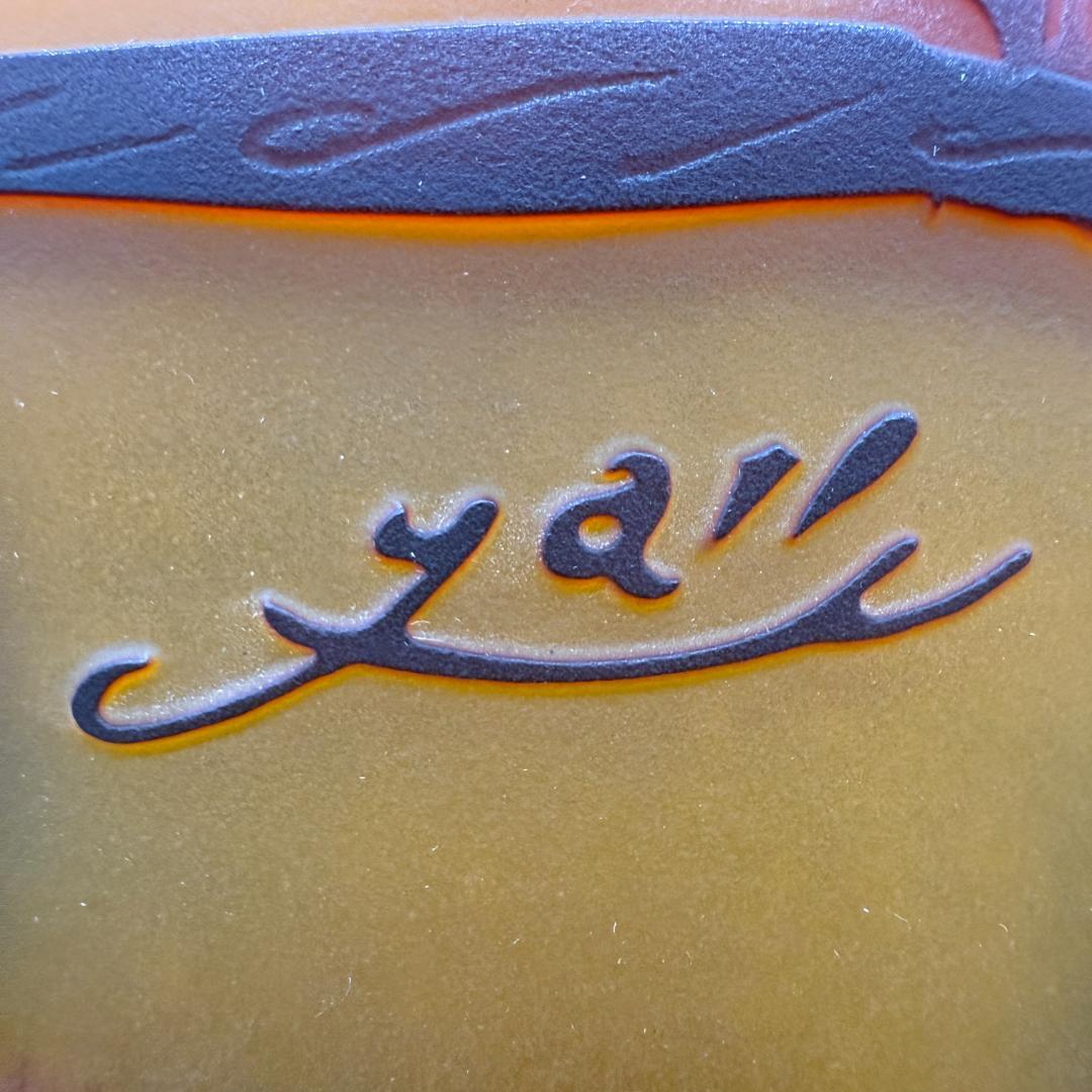 高さ35㎝【希少】【特大】エミールガレ風　レプリカ　ランプ　卓上照明