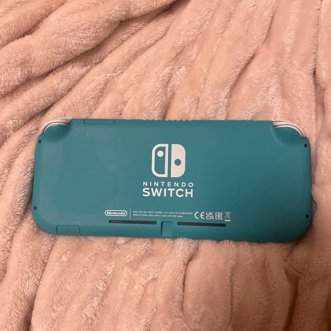 Nintendo Switch lite ターコイズブルーどうぶつの森ソフト付き