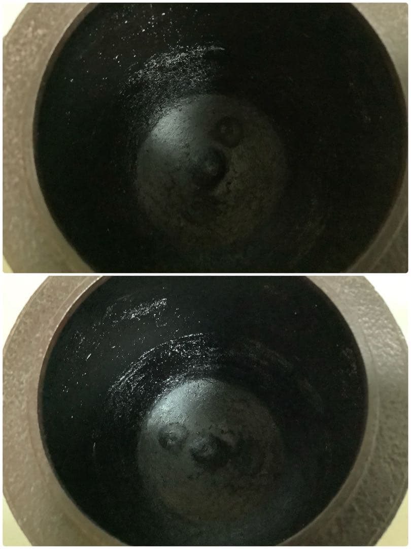 山景の図　肩衝尻張釜　菊池政直　茶道具　送料無料