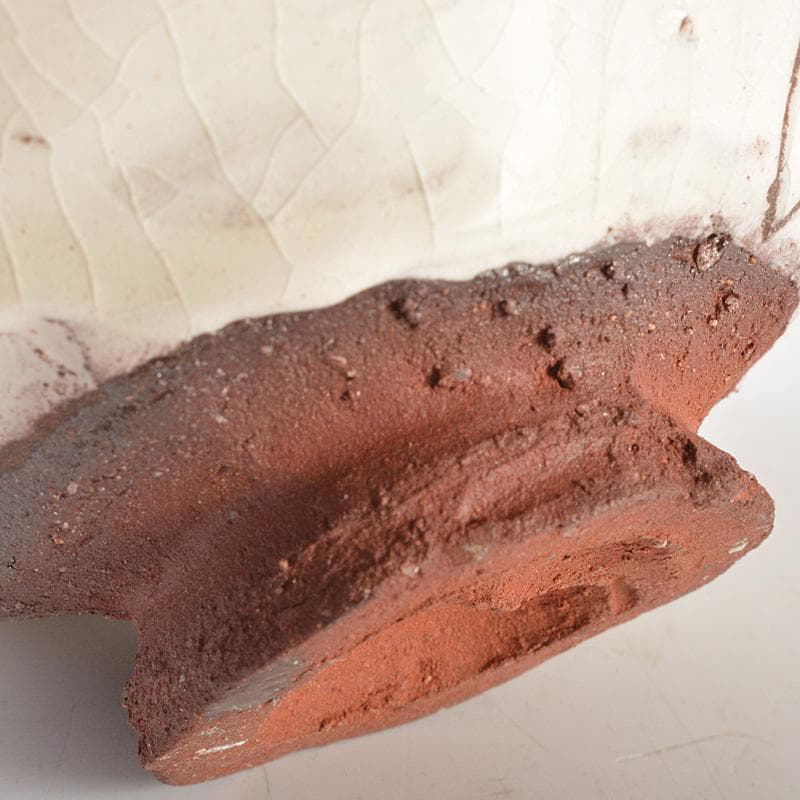 萬古焼　馬酔木窯　森正造　色絵　盃卓　一對　共箱　V　R7428