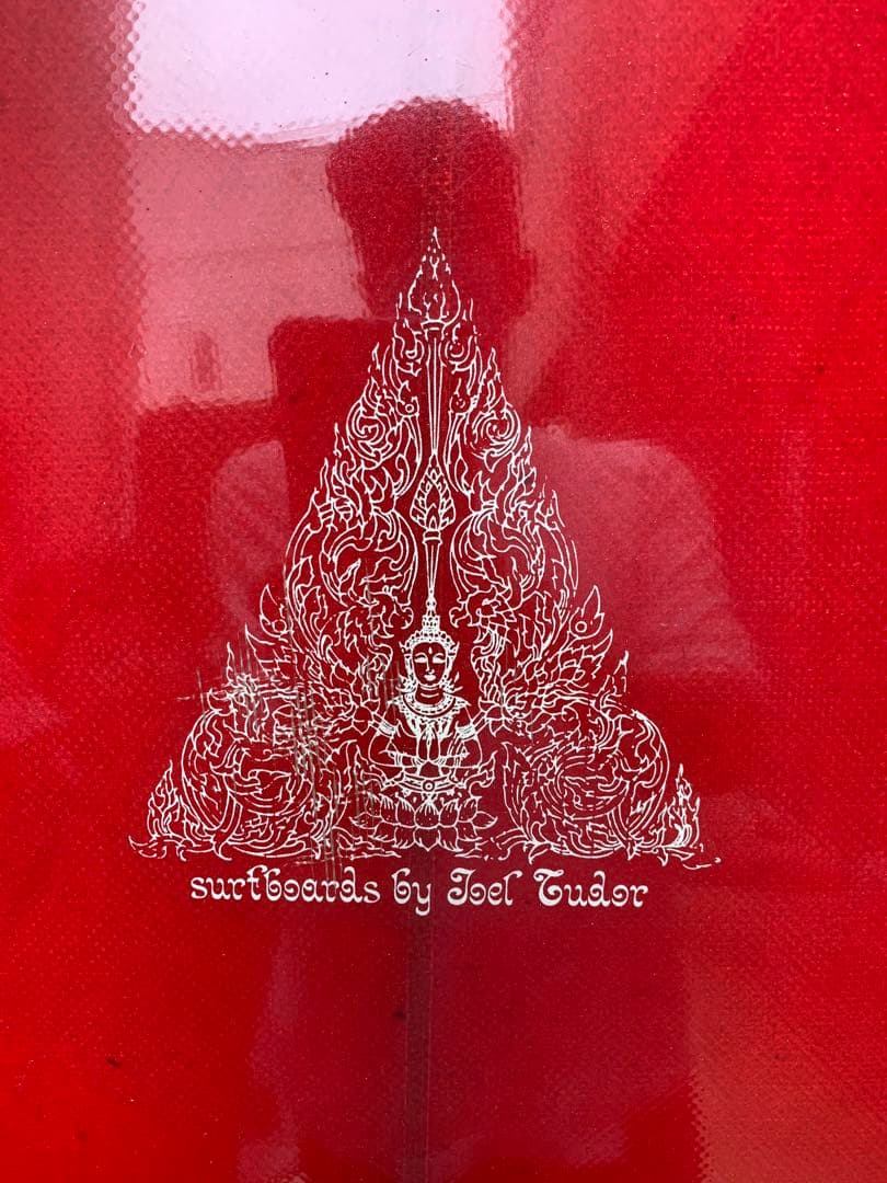 Joel Tudor サーフボード 6'0\" 赤