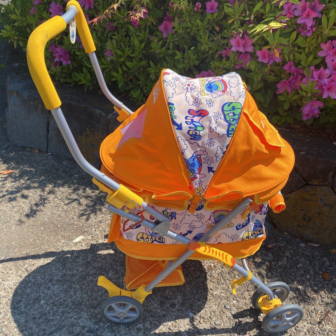 ペットパラダイス　ディズニー　スティッチ　バギーカー　ペットカート