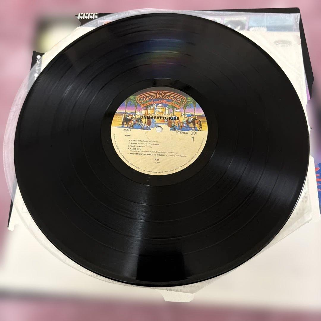 KISS UNMASKED レコード