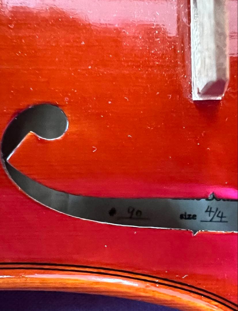 ともしべ　バイオリン　ピグマリウス　デリウス　4/4 付属品セット