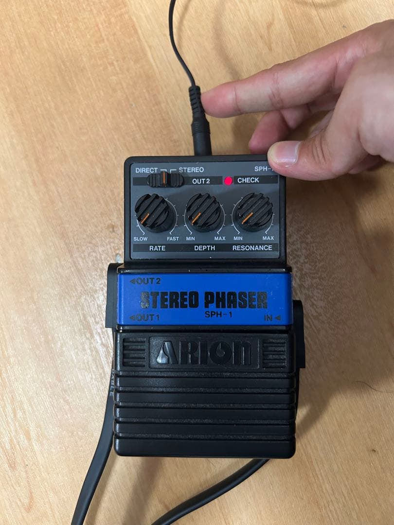 ARION SPH-1 ステレオフェイザー　(注意点あり)