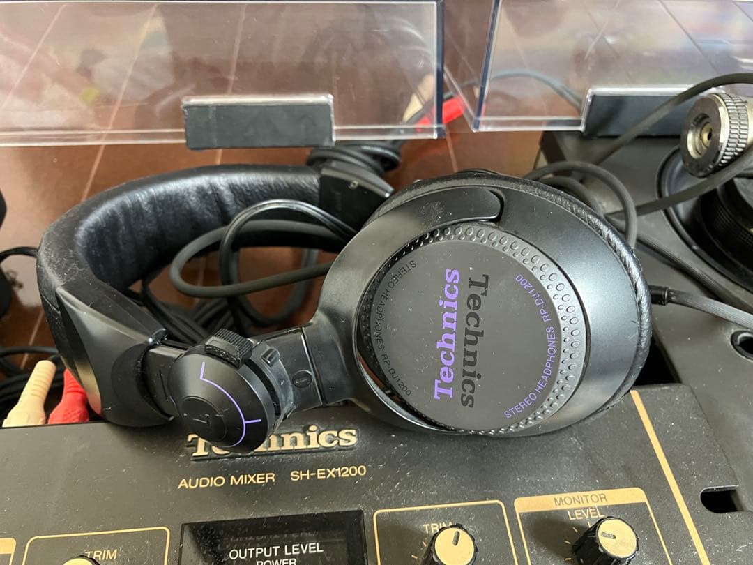 美品 Technics SL-1200MK3D ターンテーブル 2台+ミキサー