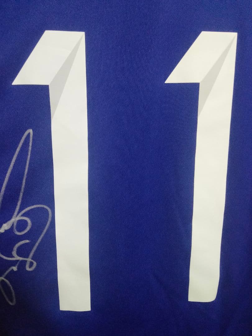 アディダス 日本代表 柿谷曜一朗 #8 サイン入りユニフォーム 14/15 M