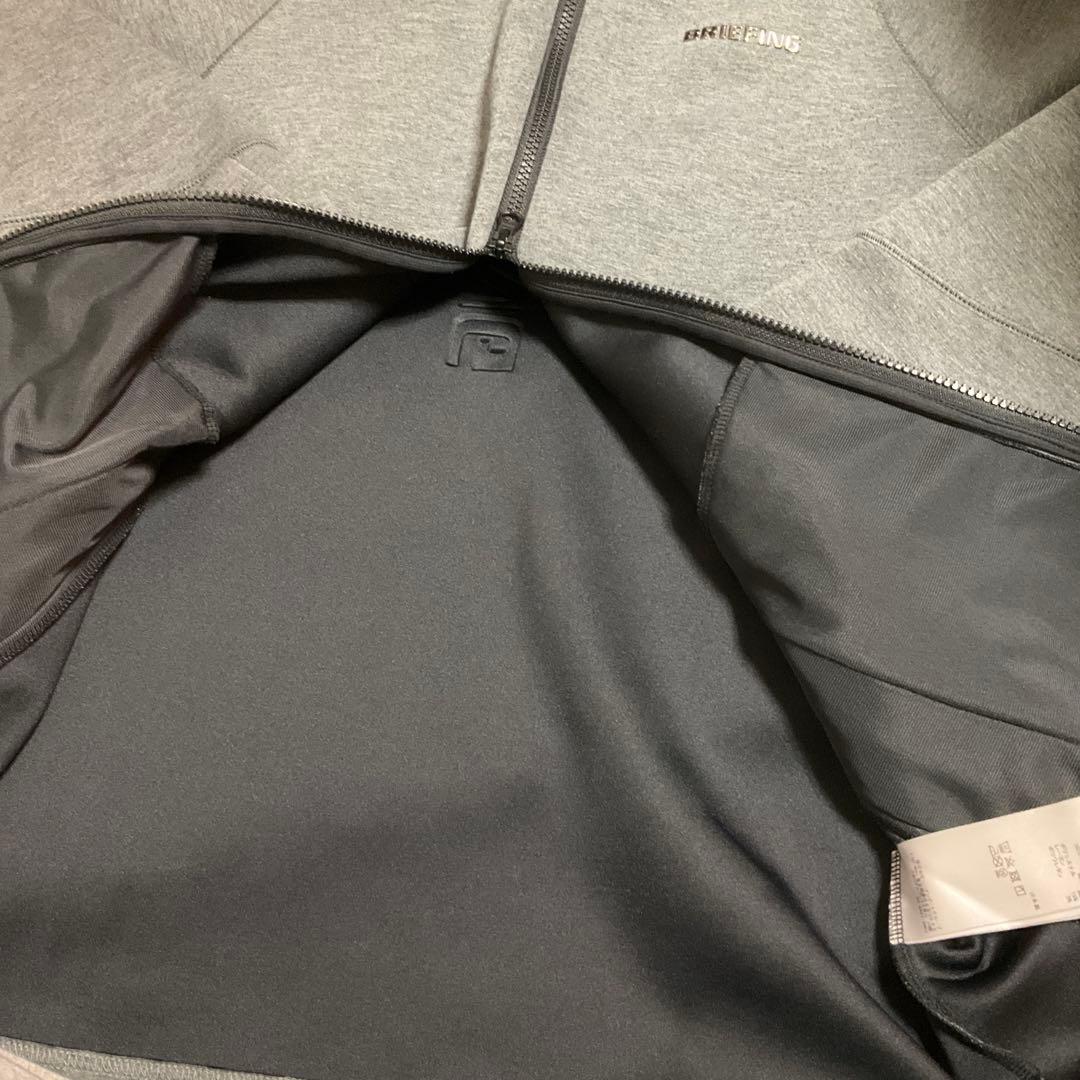 お値下げ⭐︎BRIEFING GOLF フード付きジャケット グレー