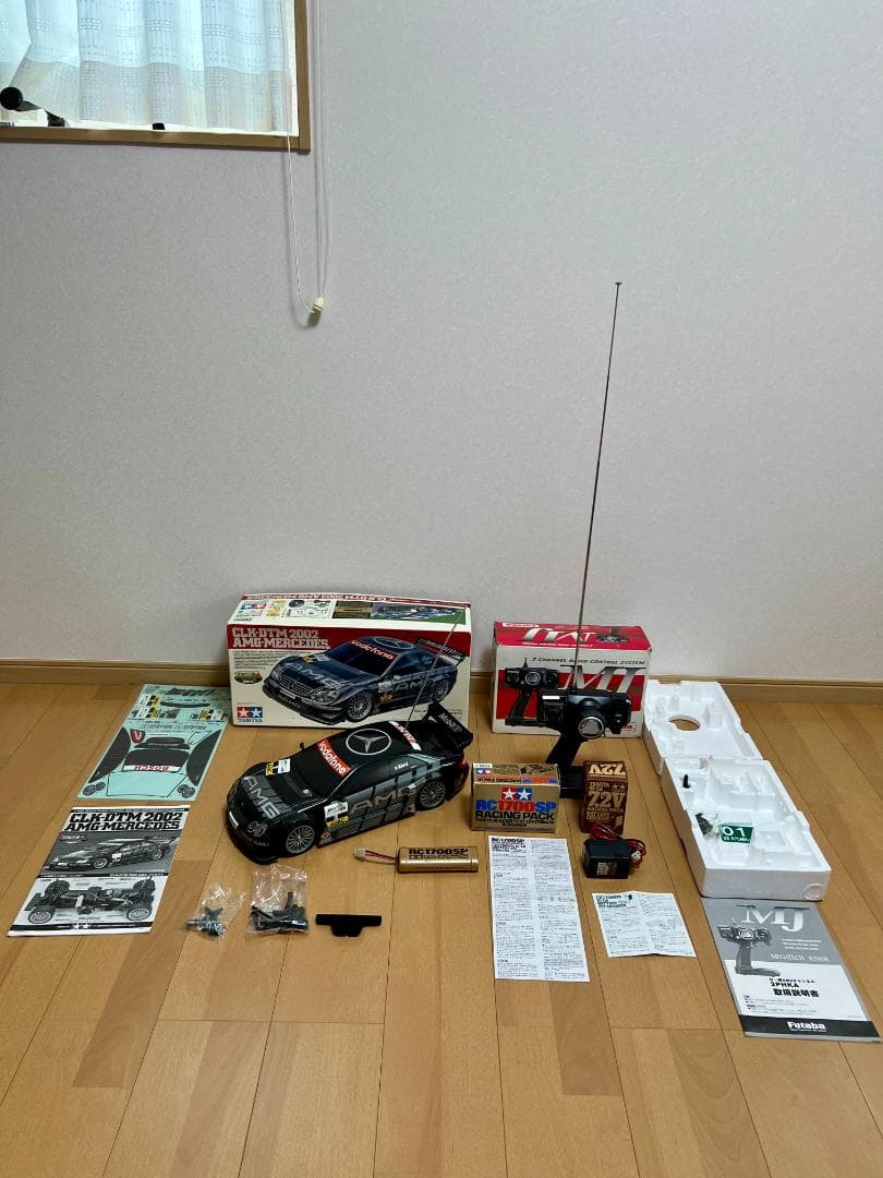 タミヤ 1/10 電動RC 4WD レーシングカー /充電器セット/プロボ付