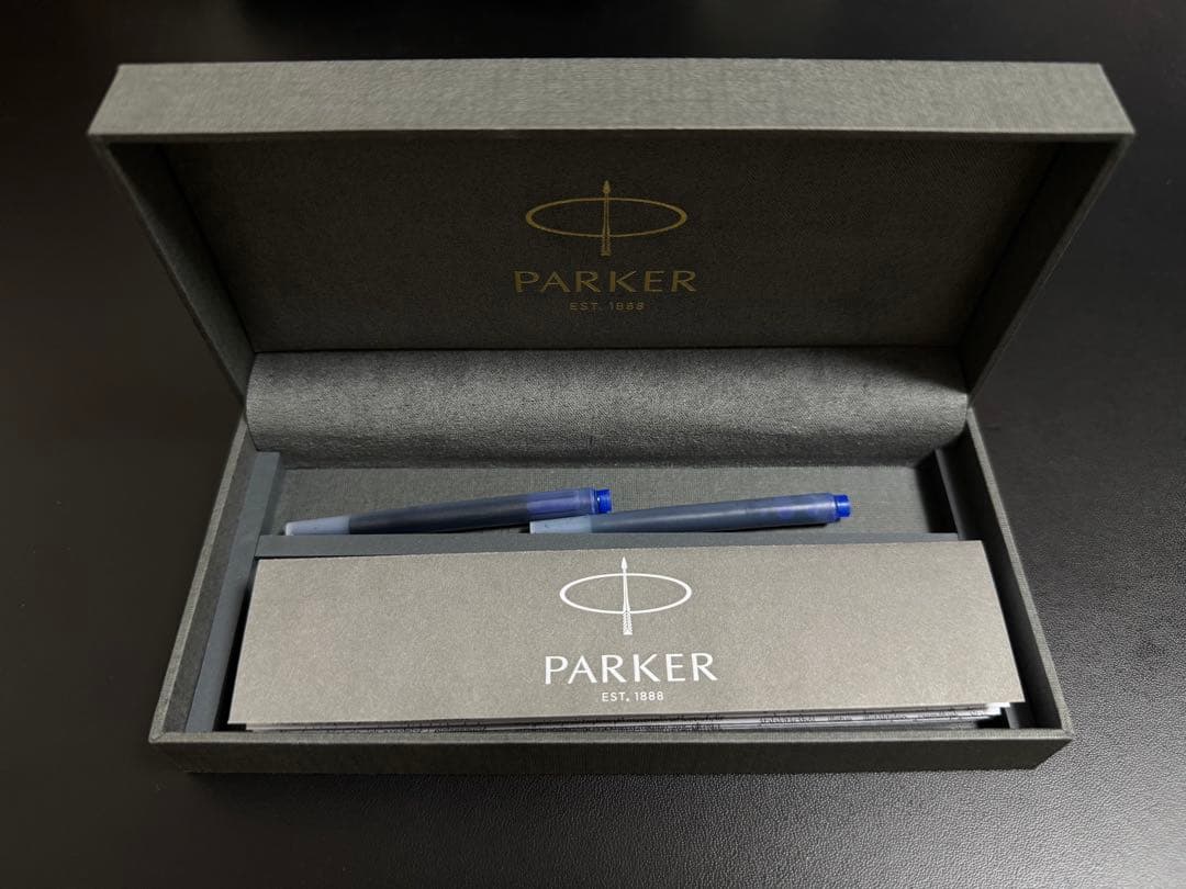 PARKER パーカー 万年筆 プリミエ ストームグレイGT F(細字)